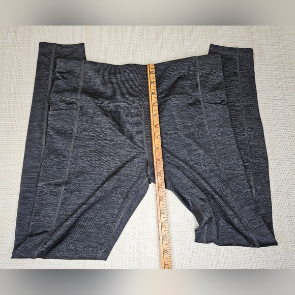 2pk Avia Women's High Waisted Side Pockets Ankle Leggings Size L - Picture 5 of 14